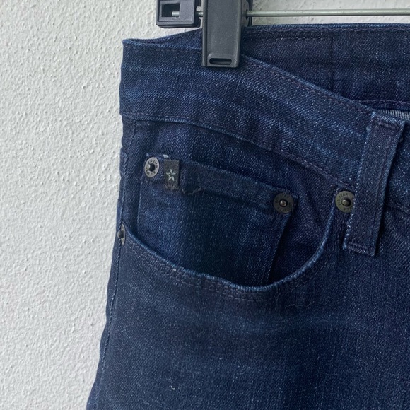 Big Star Jeans Mid Dark Wash Sarah Slim Bootcut Blue 29 P - Picture 4 of 7